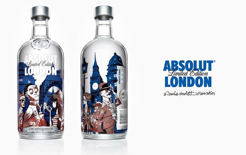 Absolut Vodka packaging design