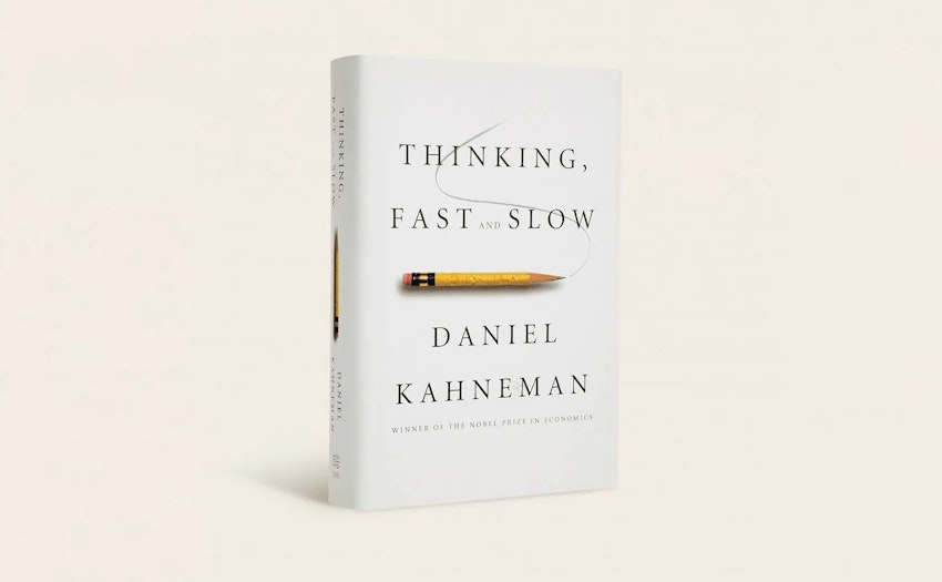 Thinking, Fast and Slow - Daniel Kahneman - Book cover