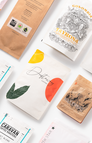 Different Grounded Packaging coffee customers
